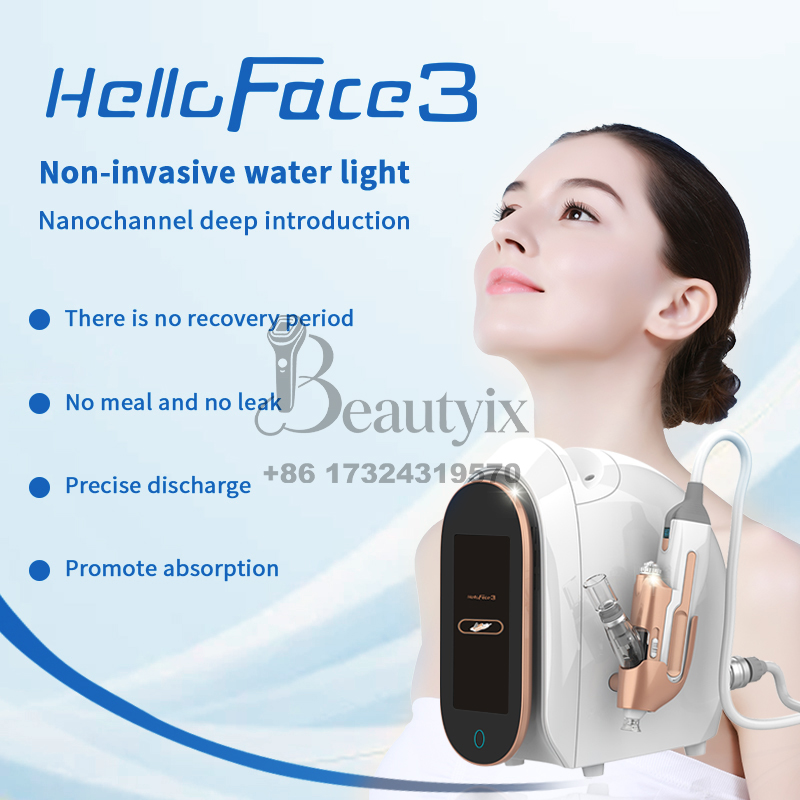 Skincare Ls - เครื่องดูแลผิวหน้ารุ่นใหม่ล่าสุด Hello Face 3 ระบบแรงดันอากาศสูง ช่วยเติมความชุ่มชื้น