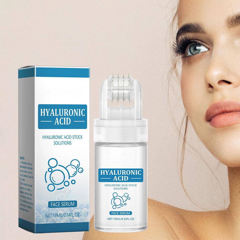 Skincare Moisturizer - เซรั่มบำรุงผิวหน้าไฮยาลูรอนิก แอซิด ขนาด 10 มล. พร้อมหัวลูกกลิ้ง