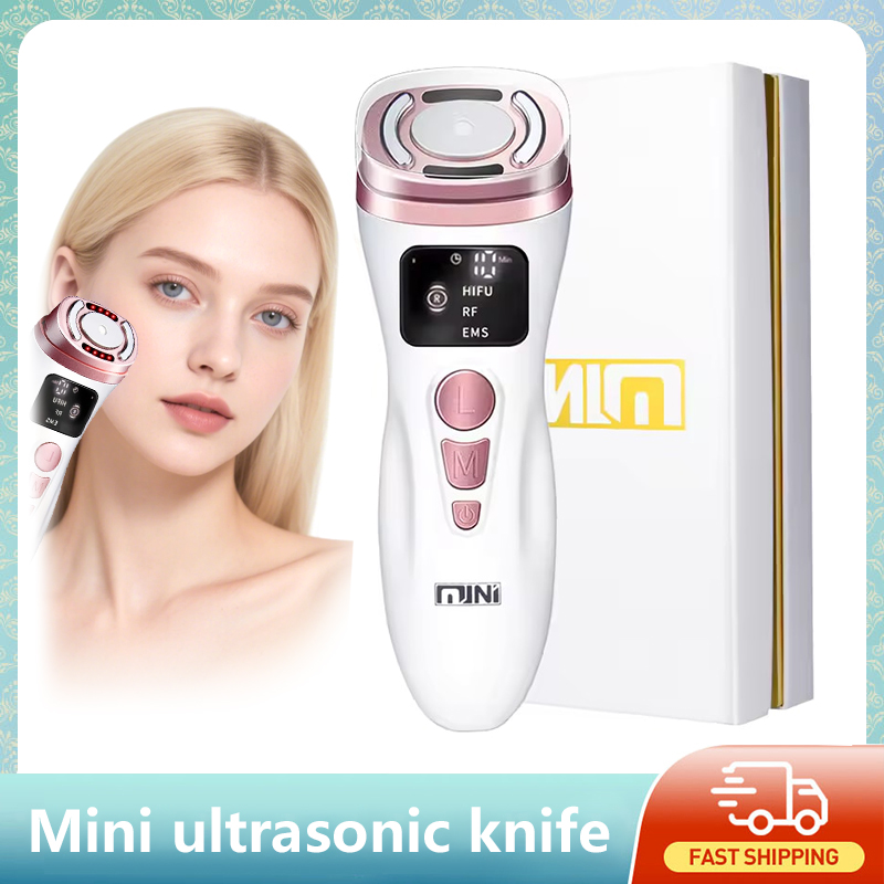Skincare Scora - ใหม่มินิไฮฟูเครื่องอัลตราโซนิก EMS ไมโครกระแสไฟฟ้าเครื่องมือเสริมความงามบนใบหน้ากระชับผิวต่อต้านริ้วรอยเครื่องมือในครัวเรือน