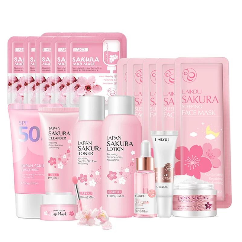 Aha Bha Exfoliant - ญี่ปุ่นซากุระทําความสะอาดผิวหน้าเกาหลีเซรั่ม Exfoliating Peeling Gel Moisturize Toner