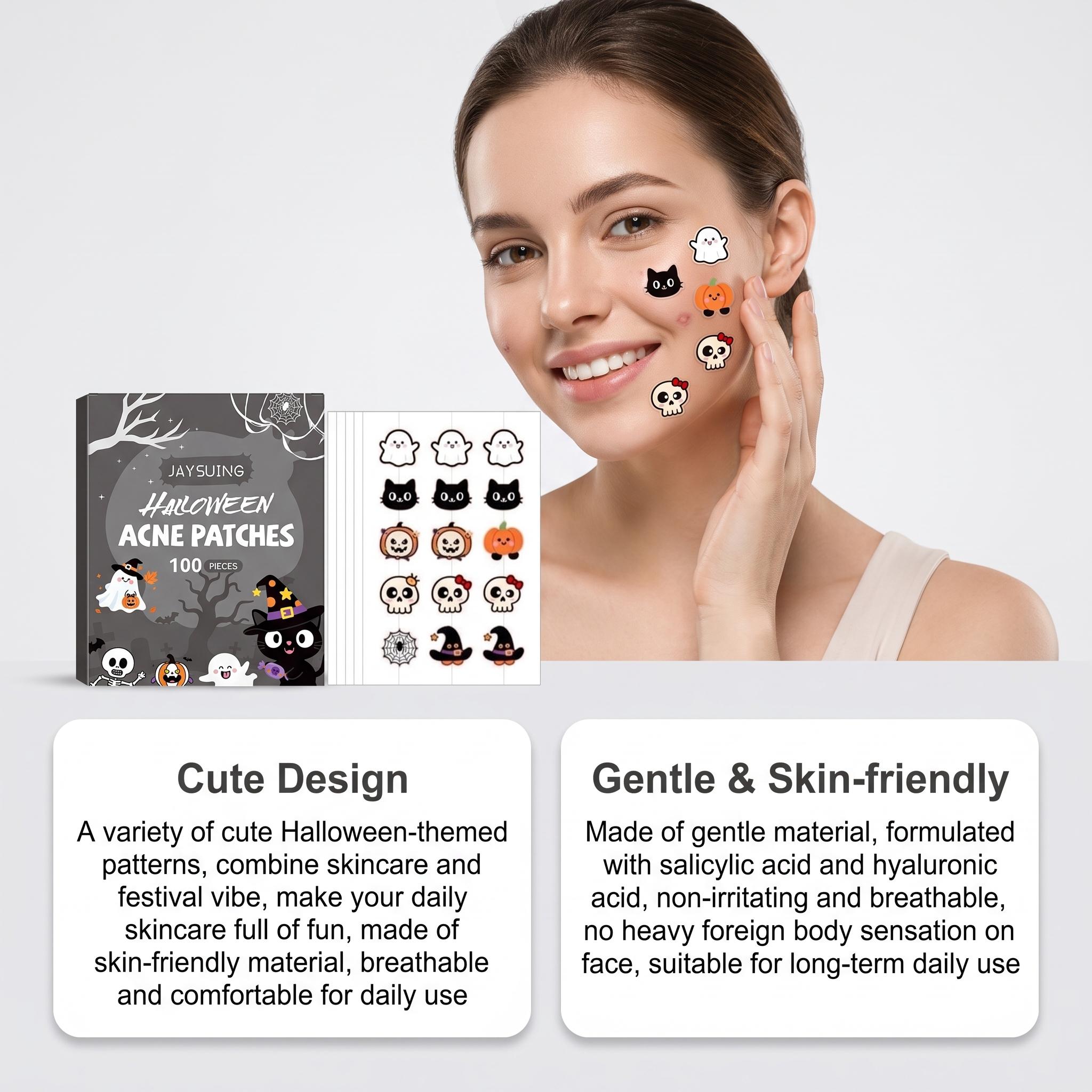 แผ่นแปะสิวสำหรับฮาโลวีน กรดซาล - Skincare Moisturizer บทวิจารณ์และราคา