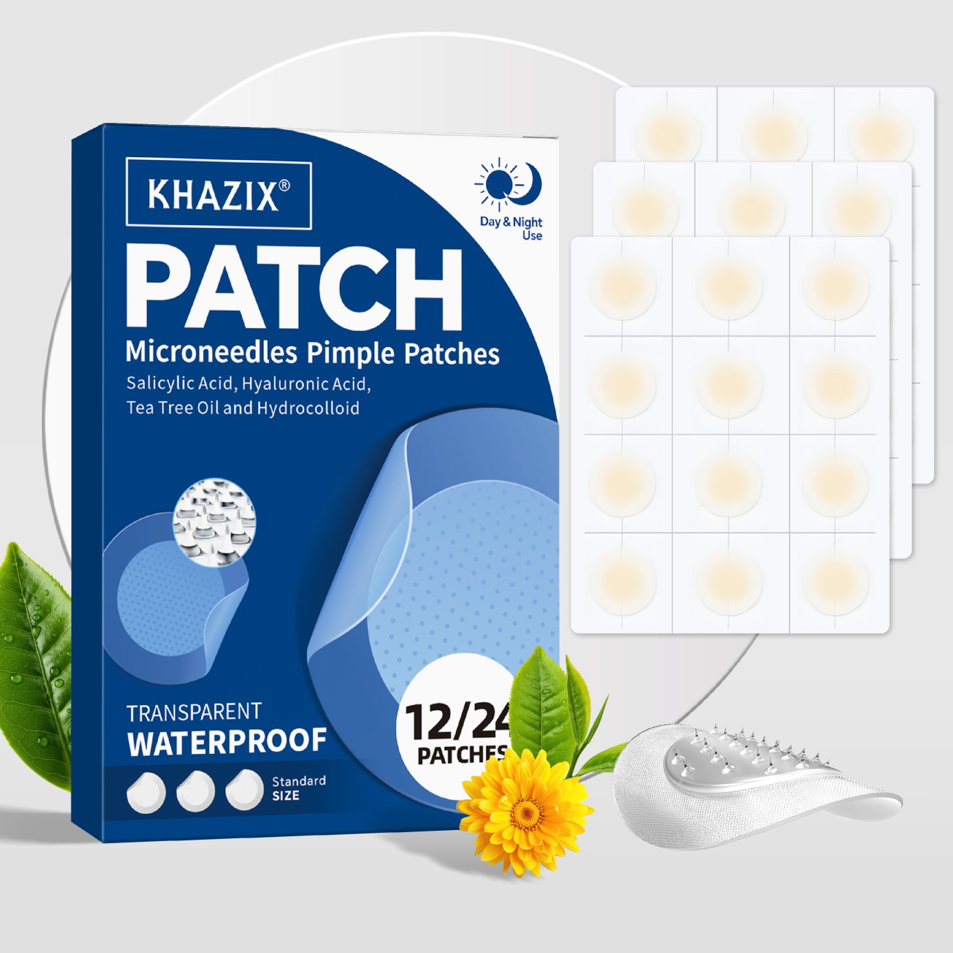 แผ่นแปะสิวไมโครนีดเดิล (24 แพ็ - Skincare Moisturizer บทวิจารณ์และราคา