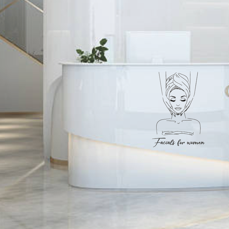 ป้ายสปา Facials Quote Wall Dec - Skincare Quote บทวิจารณ์และราคา