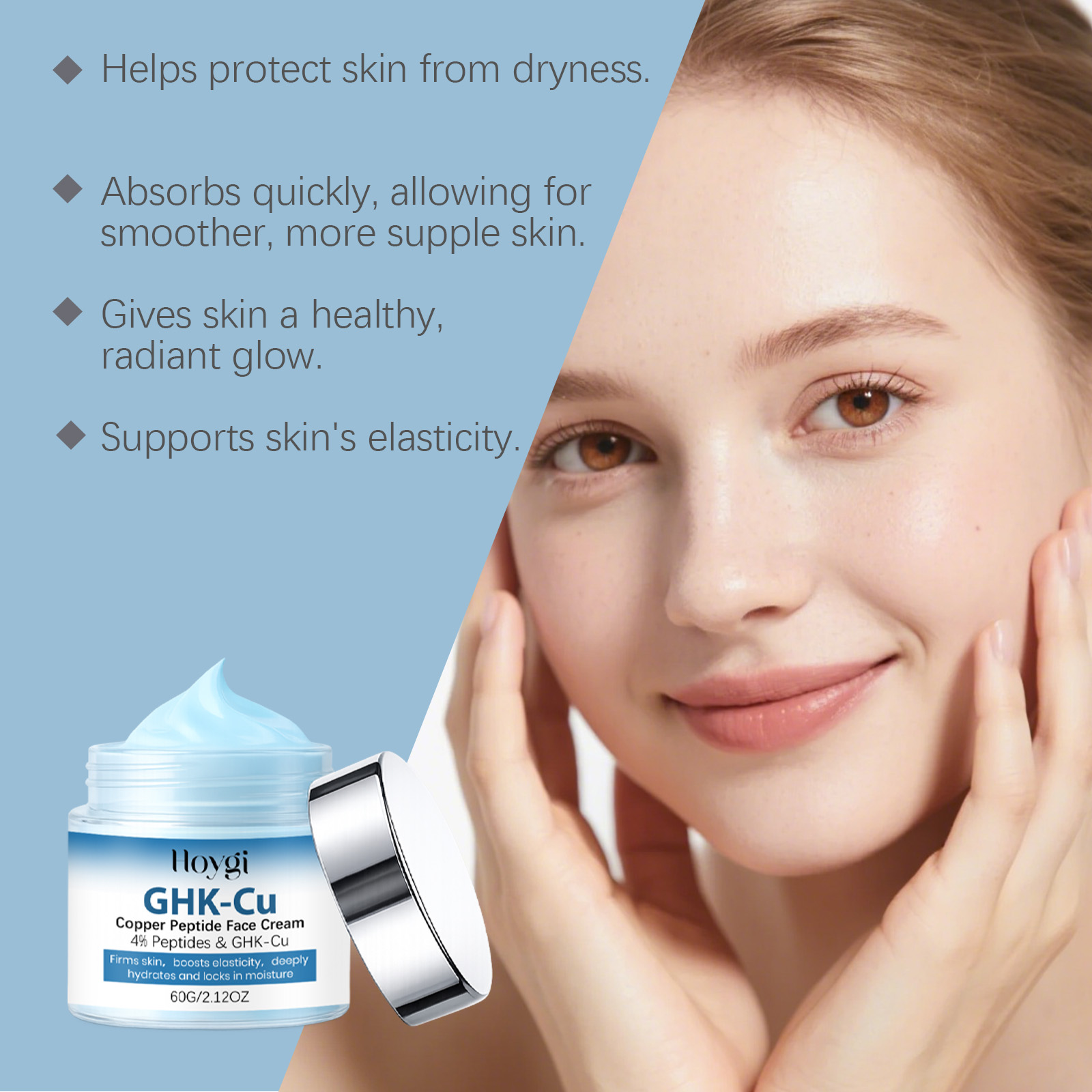 ครีมบำรุงผิวหน้าต่อต้านริ้วรอย - Skincare Glow Glowing บทวิจารณ์และราคา