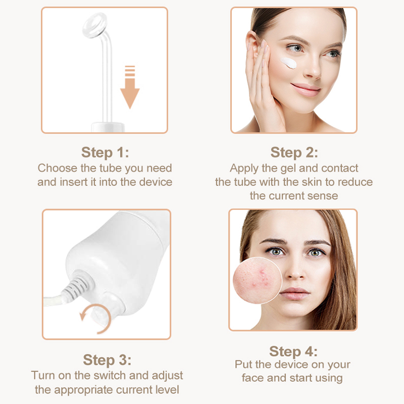 อิเล็กโทรดทดแทนความถี่สูงแก้วห - Skincare Scora บทวิจารณ์และราคา