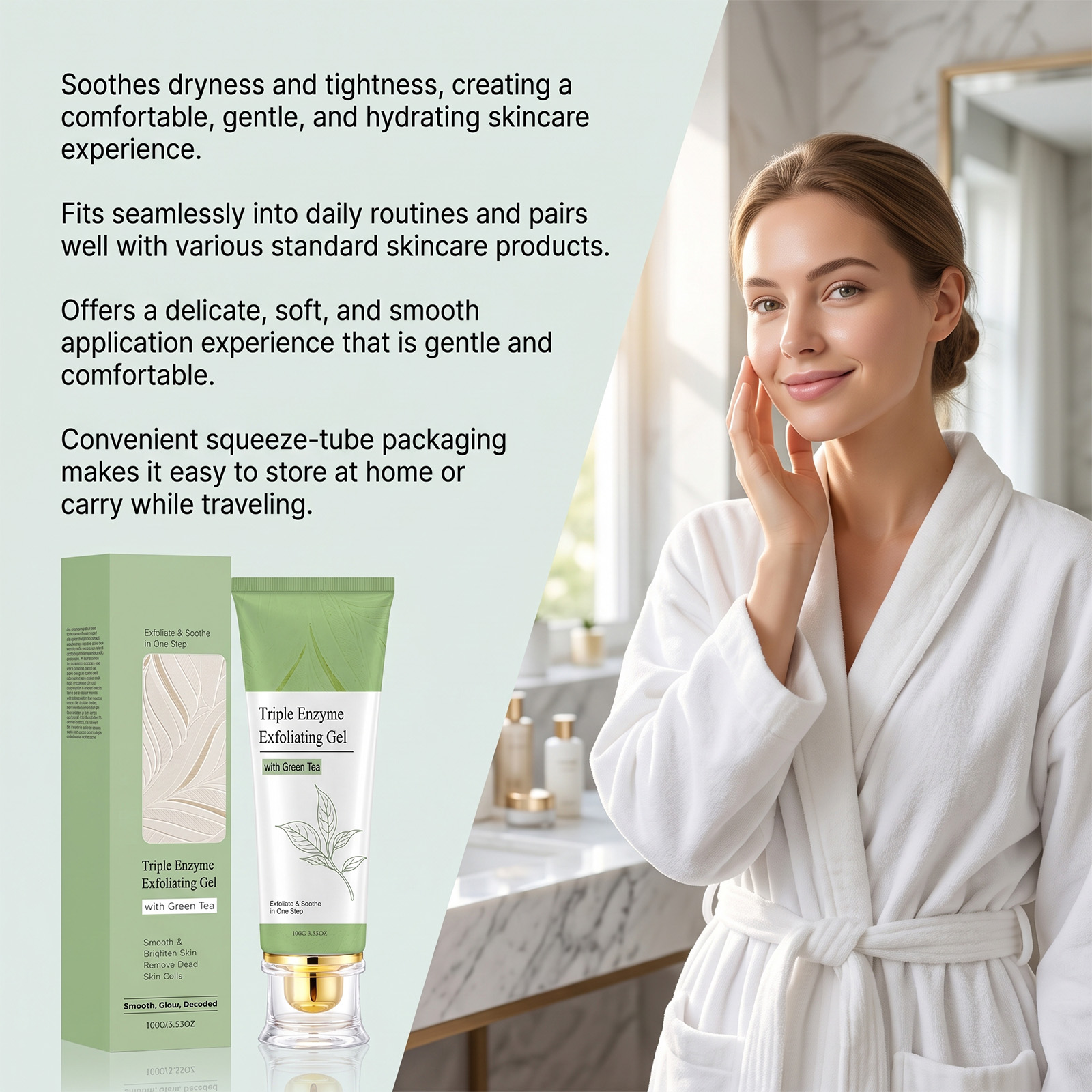 เจลขัดผิวชาเขียว ทำความสะอาดรู - Aha Bha Exfoliant บทวิจารณ์และราคา