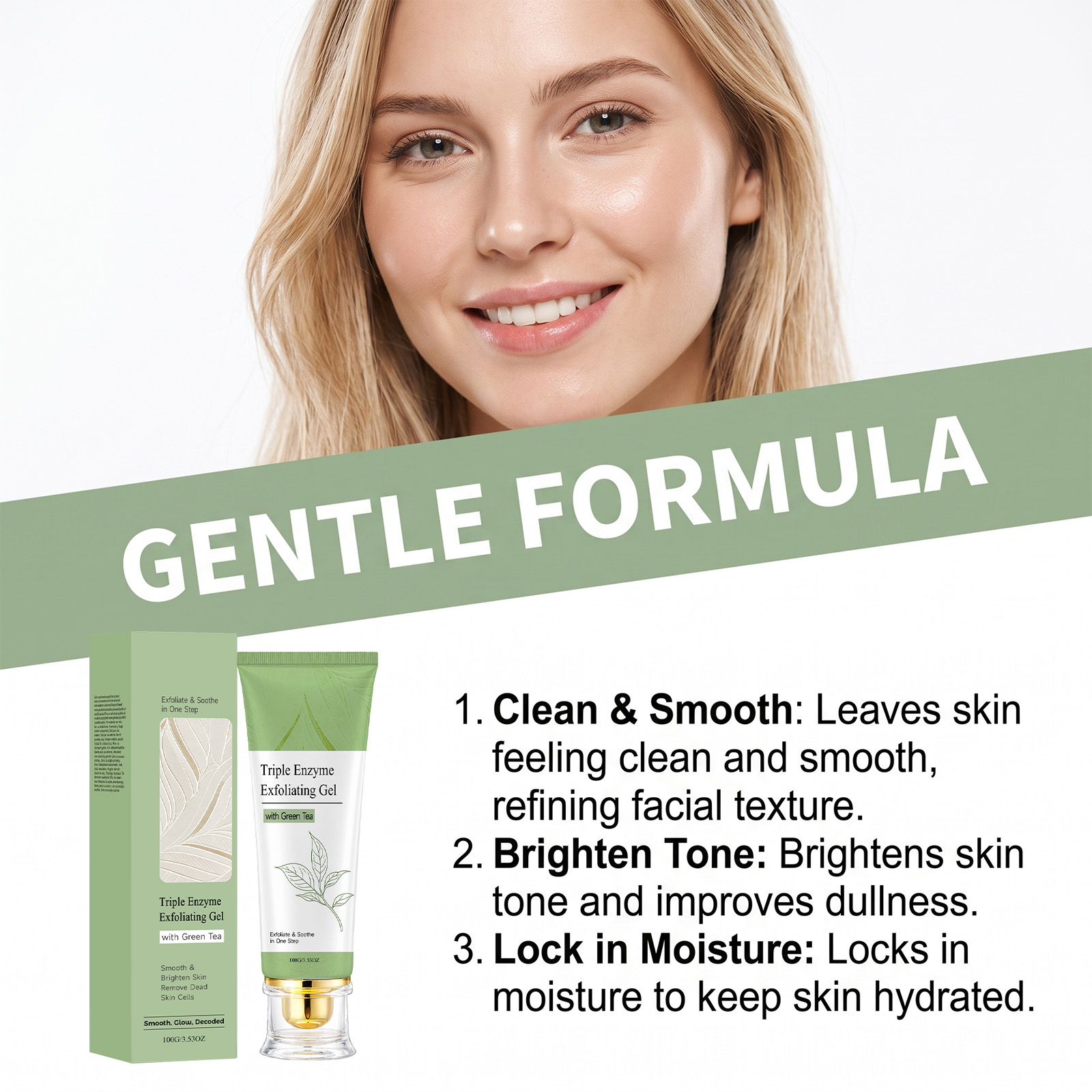 เจลขัดผิวชาเขียว ทำความสะอาดรู - Aha Bha Exfoliant บทวิจารณ์และราคา