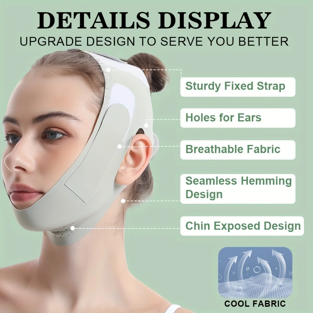 Reusable Face Slimming BANDAGE - Skincare Scora บทวิจารณ์และราคา