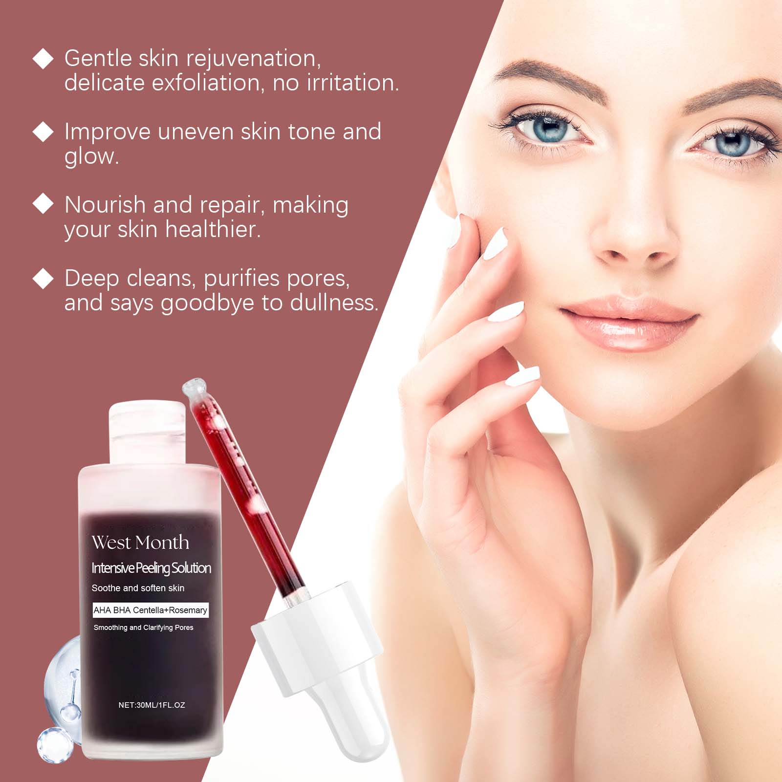 เซรั่มผลัดเซลล์ผิวหน้า ลดสิว ผ - Aha Bha Exfoliant บทวิจารณ์และราคา